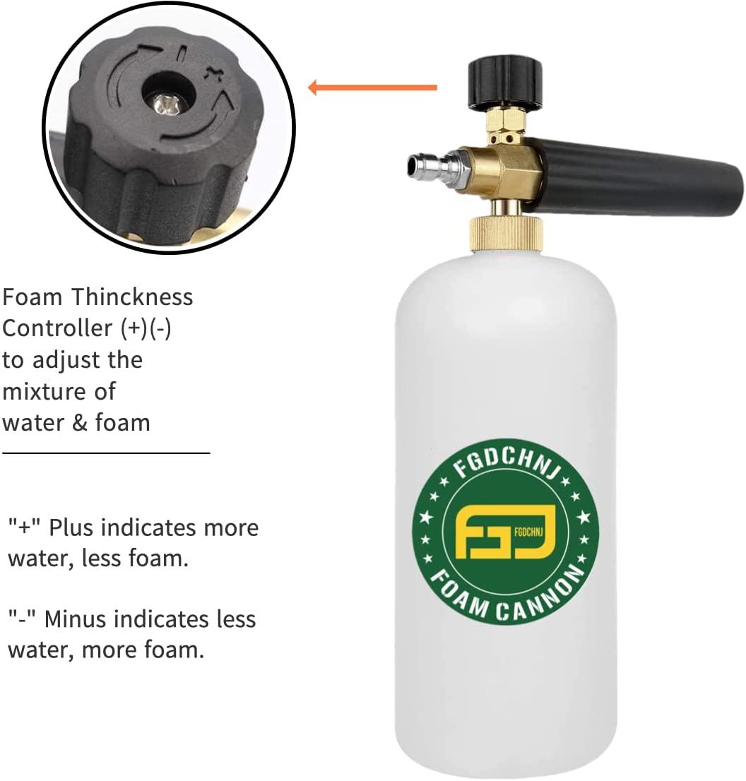 Foam Cannon 2th + Tips Package