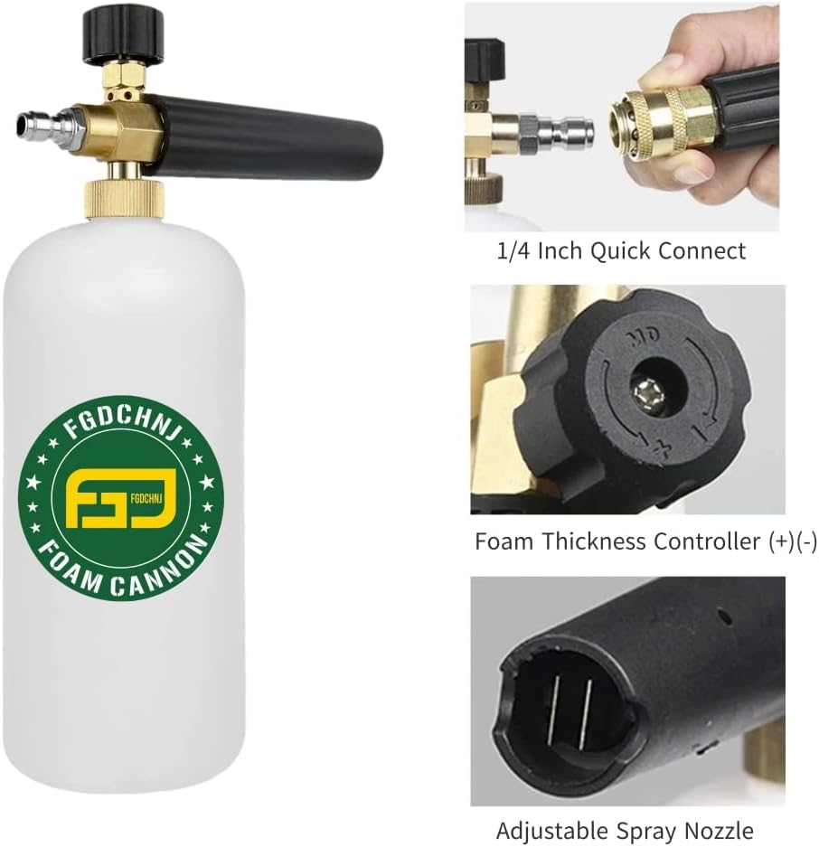 Foam Cannon 2th + Tips Package