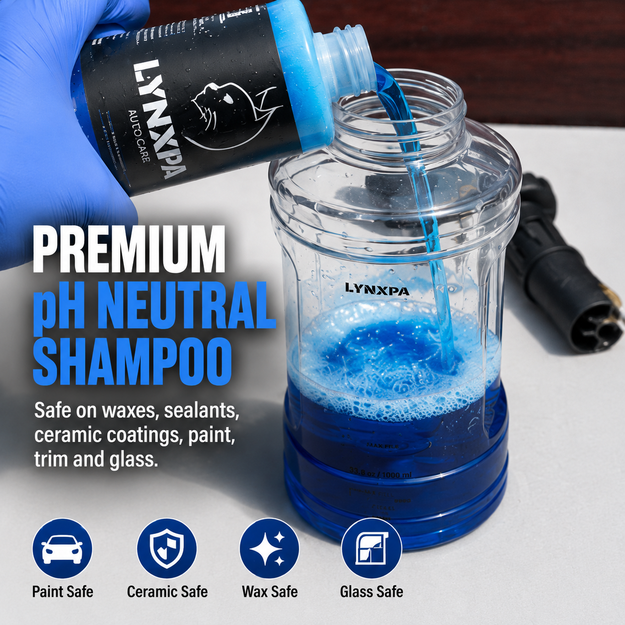 pH Neutral Car Shampoo 16 fl oz (473ml)