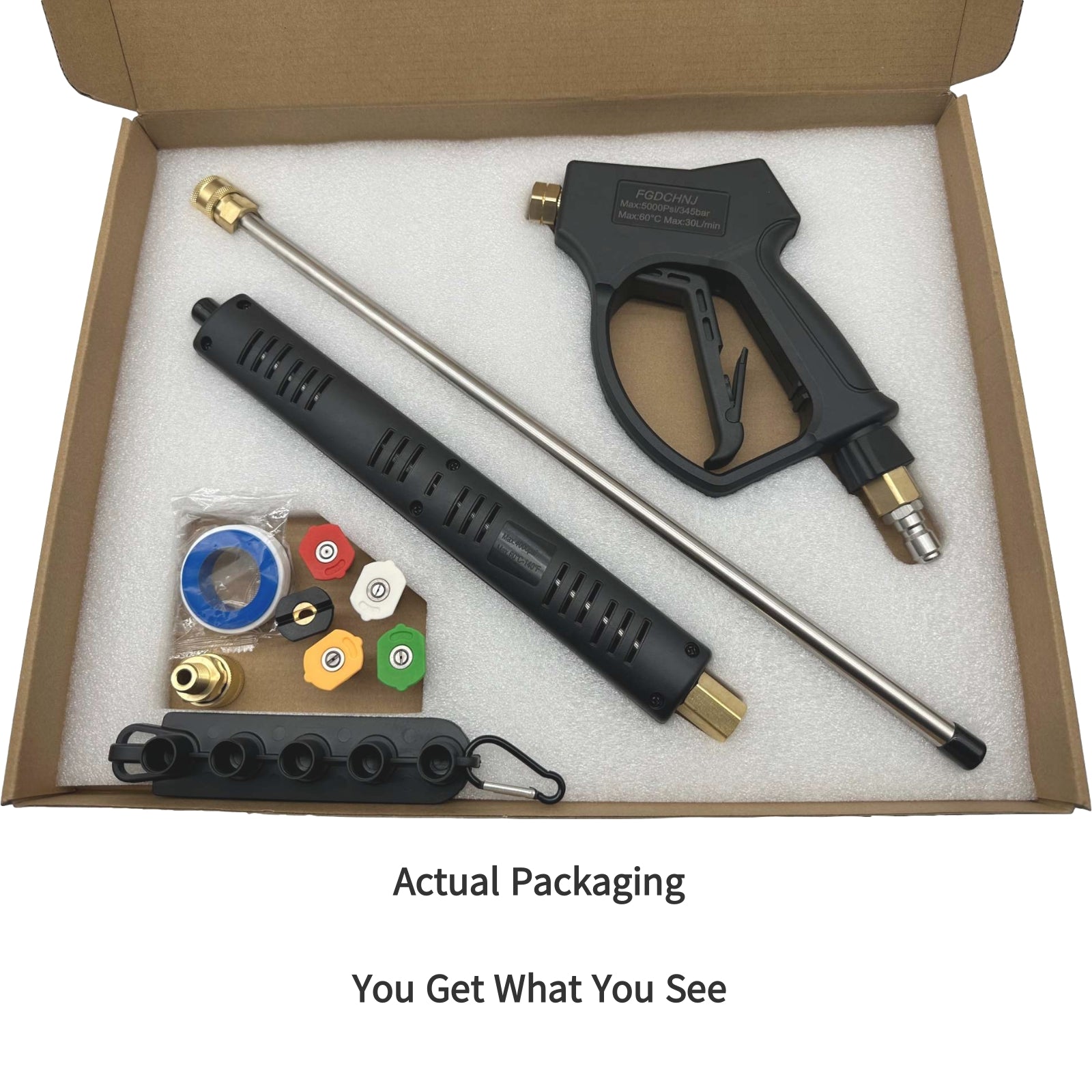 FGDCHNJ PowerWash Pro – 5000PSI Gun with 40” Extension
