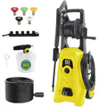 Electric Pressure Washer 2030 PSI, 1.76 GPM Portable Power Washer with Foam Cannon, 1800W High Pressure Cleaner for Car Washing, Driveways, Patios, Decks & Outdoor Cleaning