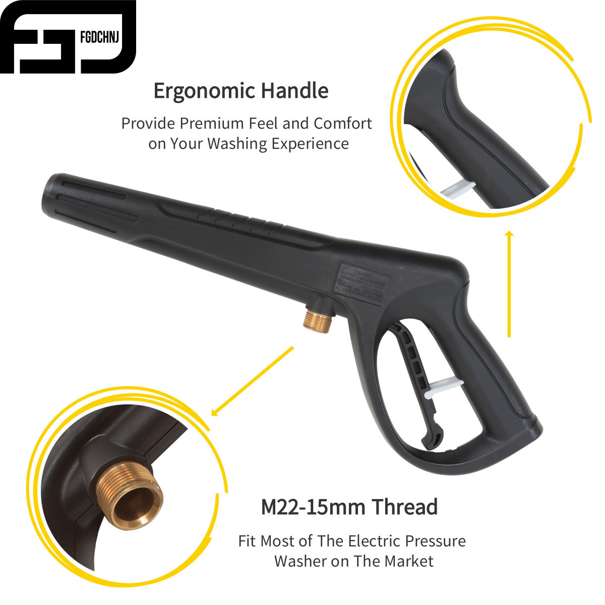 FGD-2320PSI Long Pressure Washer Gun