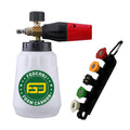 Heavy Duty Foam Cannon Type 3 plus 5 Nozzle Tips Pack