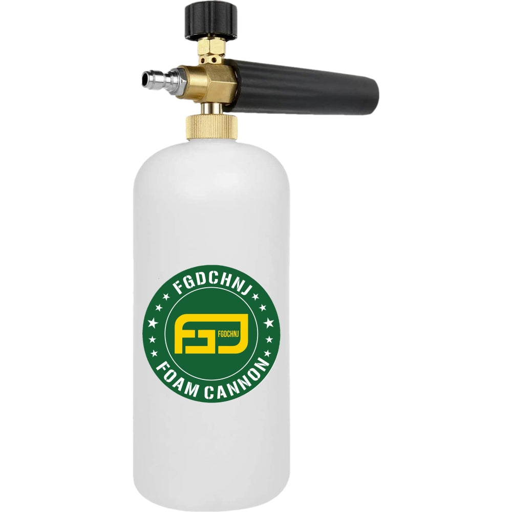 Pressure Washer Foam Cannon with 1/4” Quick Connector, 1 Liter Bottle, Car Wash Foam Gun