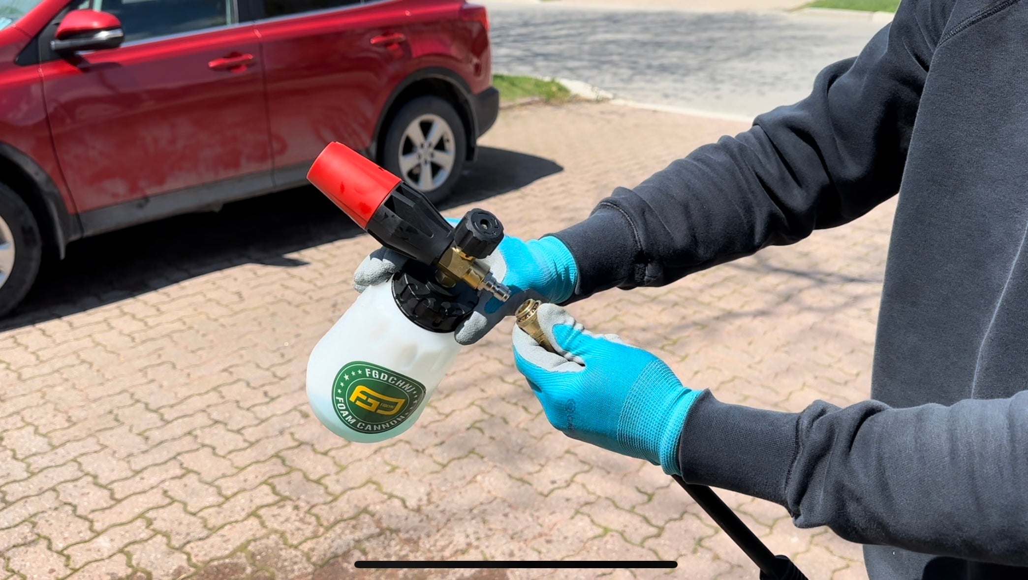 Heavy Duty Foam Cannon Type 3 plus 5 Nozzle Tips Pack